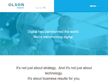 Tablet Screenshot of olsondigital.com